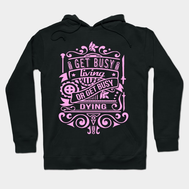 Get Busy Hoodie by moringart